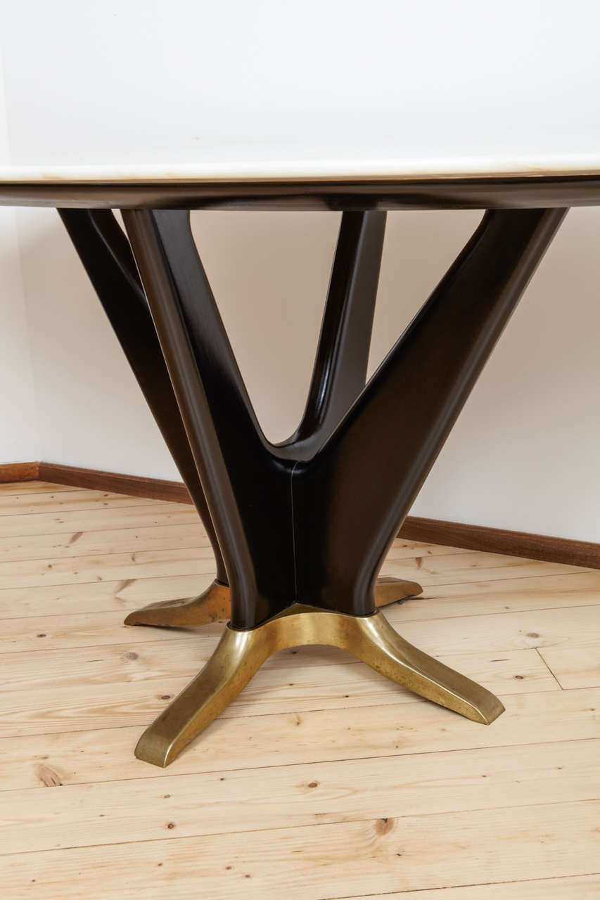 Stunning Italian 1950s Dining or Center Table In Excellent Condition In Firenze, Toscana